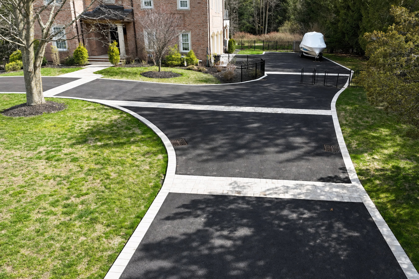 Driveway paving